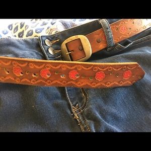 70s Leather Belt